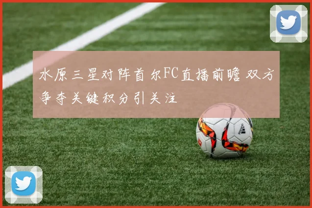 水原三星对阵首尔FC直播前瞻 双方争夺关键积分引关注