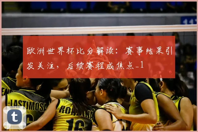 欧洲世界杯比分解读：赛事结果引发关注，后续赛程成焦点_1